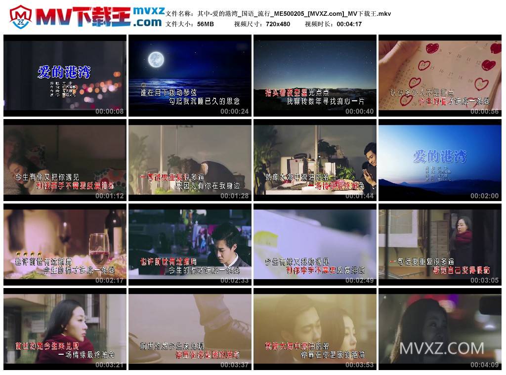 其中-爱的港湾_国语_流行_ME500205